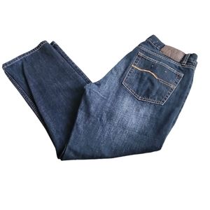 Mens Warehouse Blue Pronto Uomo Jean's 36W x 30L Dark Blue
